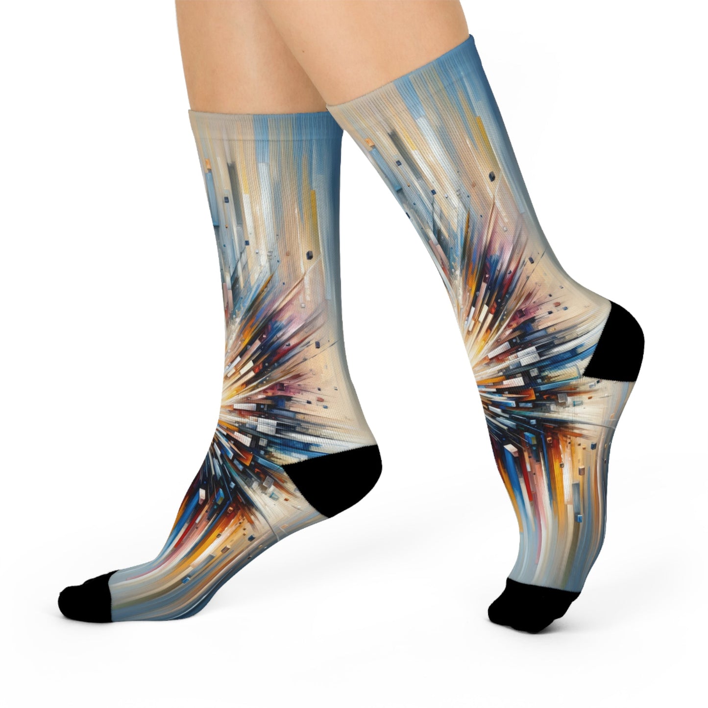 Pieces Unifying Focus Cushioned Crew Socks - ATUH.ART