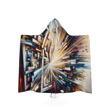 Pieces Unifying Focus Hooded Blanket - ATUH.ART