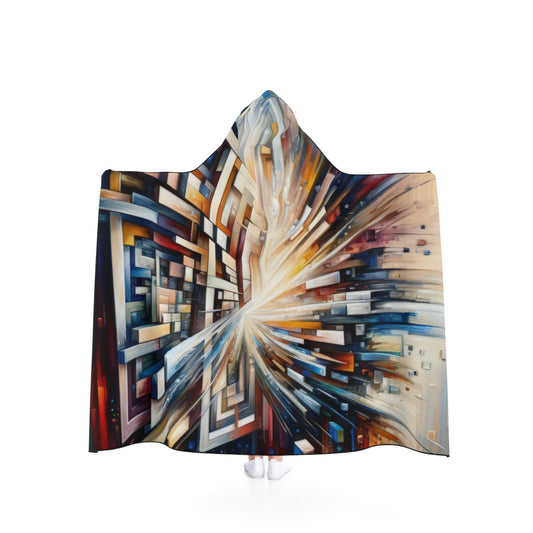 Pieces Unifying Focus Hooded Blanket - ATUH.ART