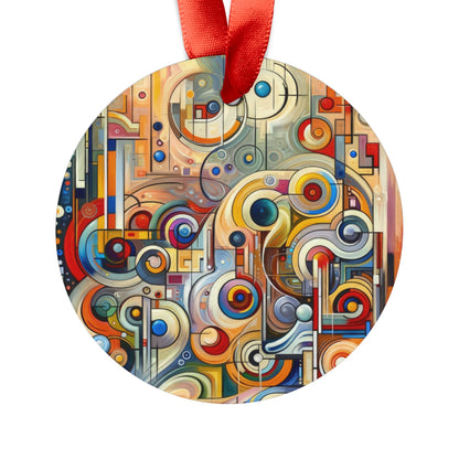 Playful Wisdom Essence Acrylic Ornament with Ribbon - ATUH.ART