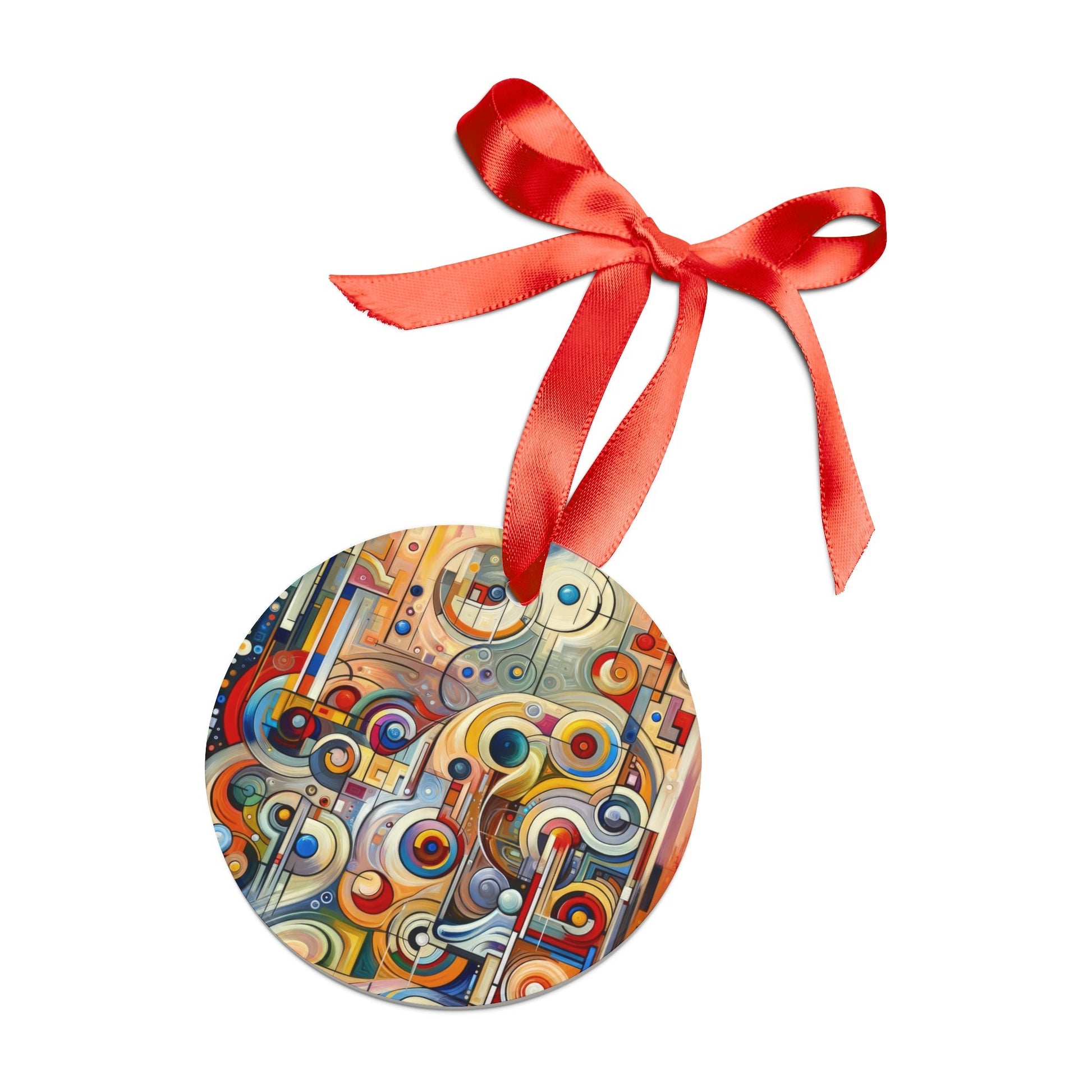 Playful Wisdom Essence Acrylic Ornament with Ribbon - ATUH.ART