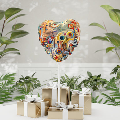 Playful Wisdom Essence Balloon (Round and Heart-shaped), 11" - ATUH.ART