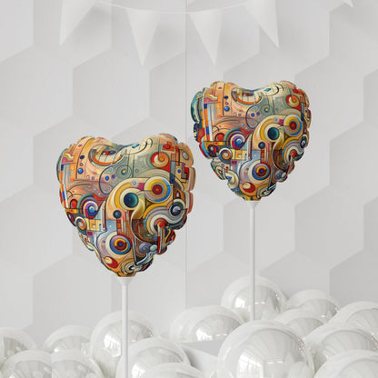 Playful Wisdom Essence Balloon (Round and Heart-shaped), 11" - ATUH.ART