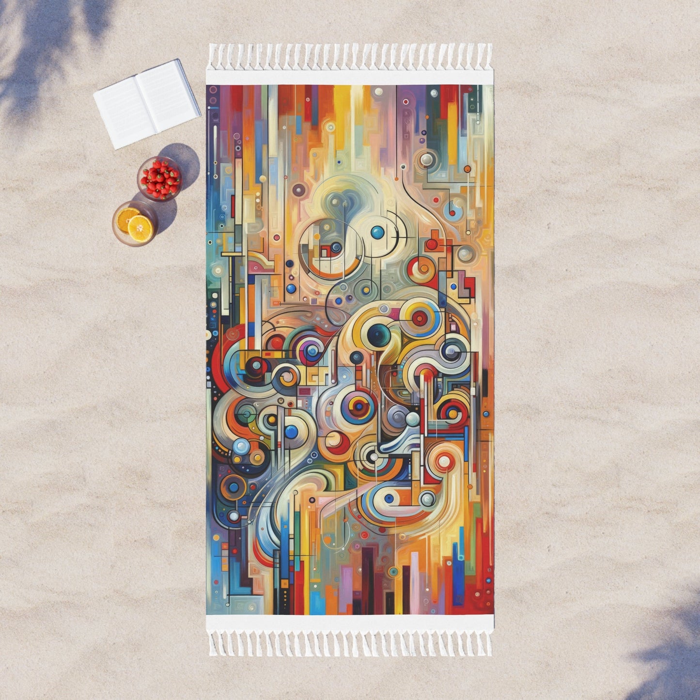 Playful Wisdom Essence Boho Beach Cloth - ATUH.ART
