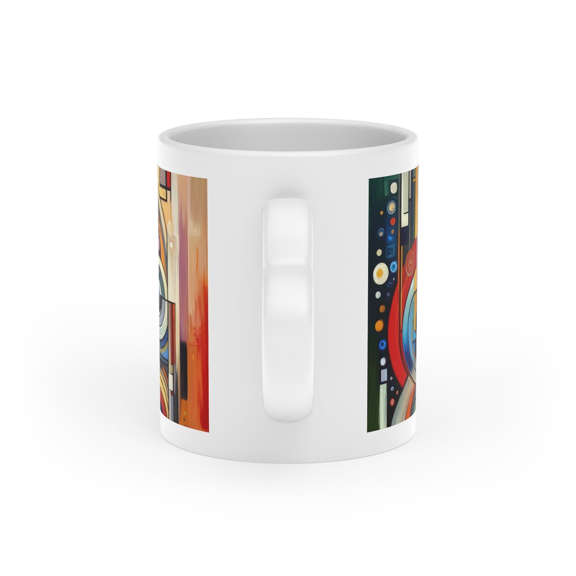 Playful Wisdom Essence Heart-Shaped Mug - ATUH.ART