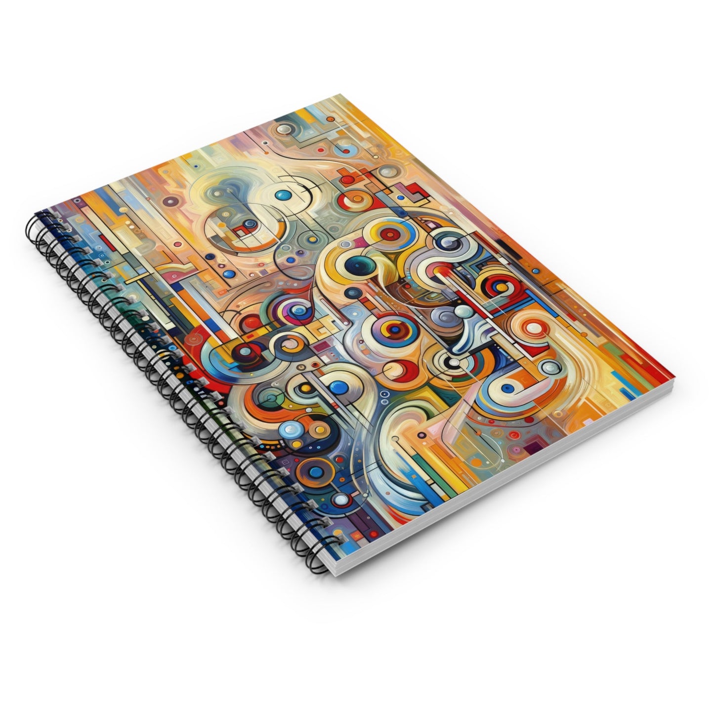 Playful Wisdom Essence Spiral Notebook - Ruled Line - ATUH.ART