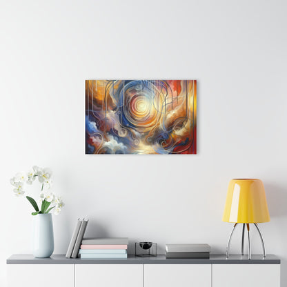 Presence Anchored Tachism Acrylic Prints (French Cleat Hanging) - ATUH.ART