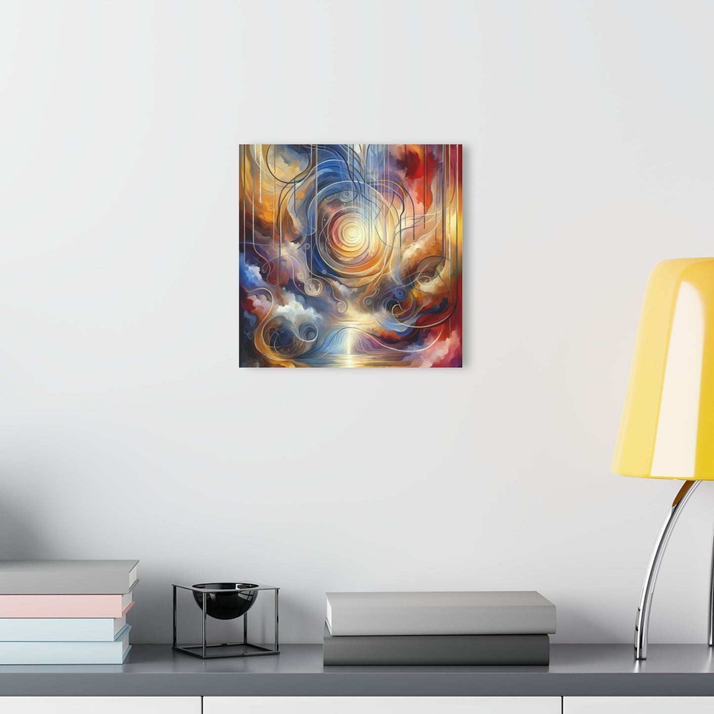 Presence Anchored Tachism Acrylic Prints (French Cleat Hanging) - ATUH.ART