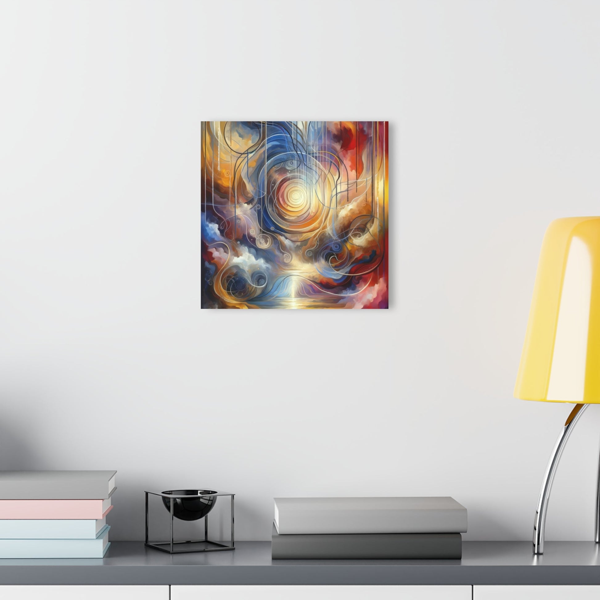 Presence Anchored Tachism Acrylic Prints (French Cleat Hanging) - ATUH.ART