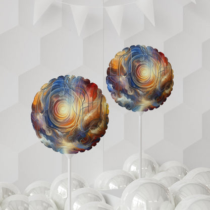 Presence Anchored Tachism Balloon (Round and Heart-shaped), 11" - ATUH.ART