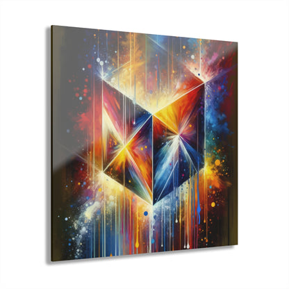 Prismatic Light Spectrum Acrylic Prints (French Cleat Hanging) - ATUH.ART