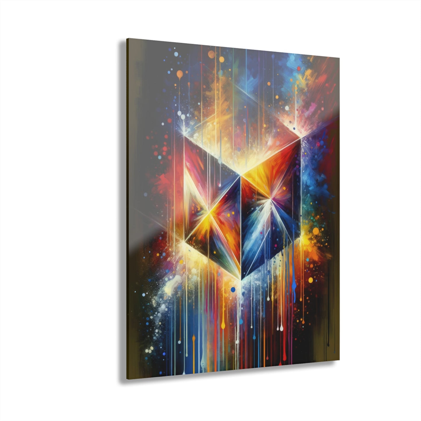 Prismatic Light Spectrum Acrylic Prints (French Cleat Hanging) - ATUH.ART