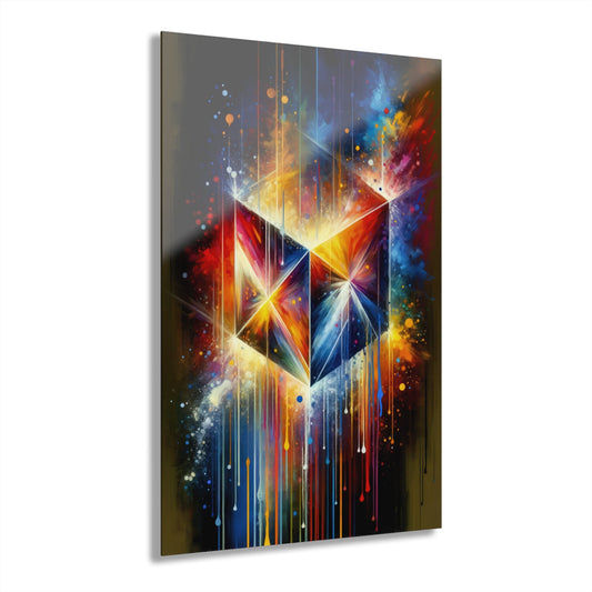 Prismatic Light Spectrum Acrylic Prints (French Cleat Hanging) - ATUH.ART