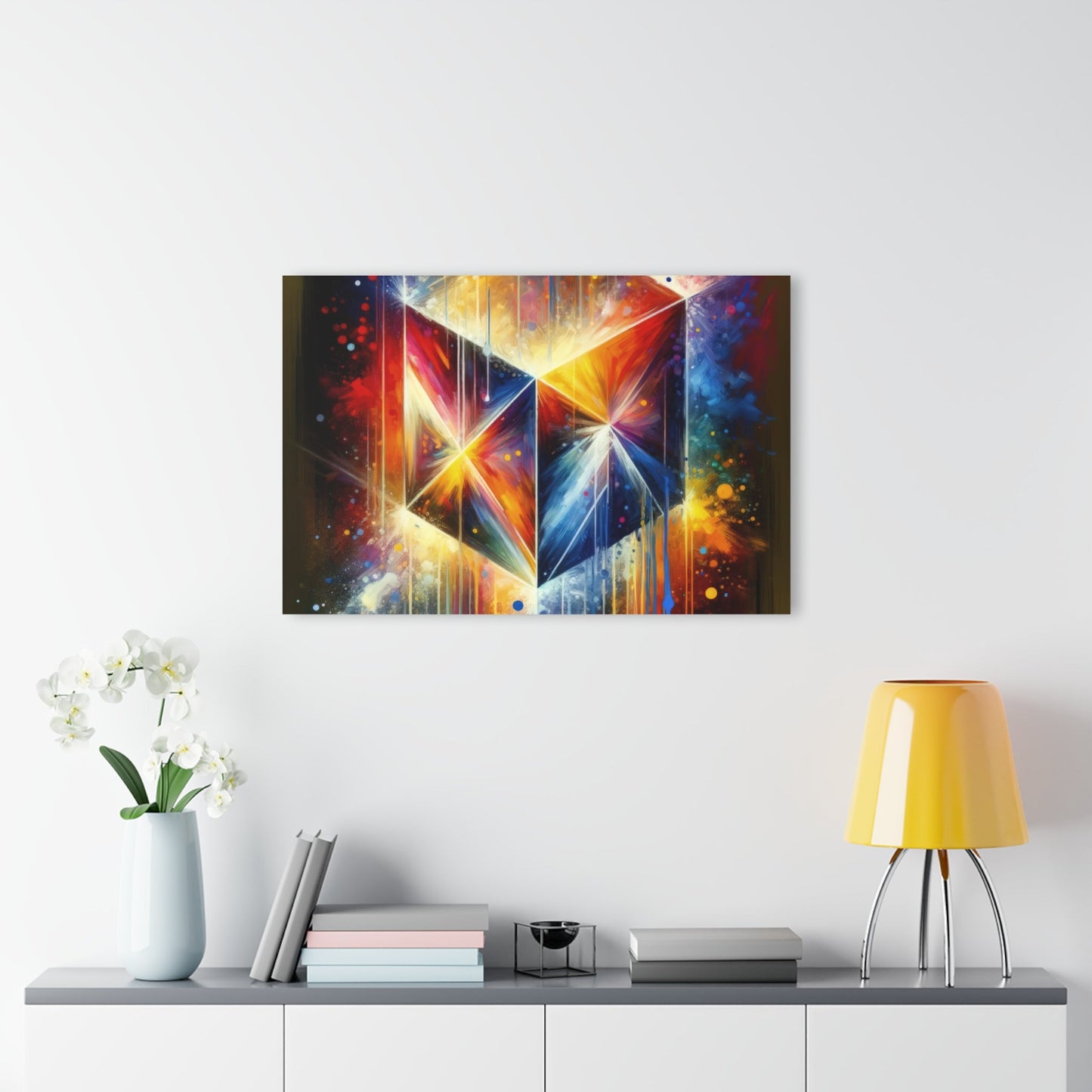 Prismatic Light Spectrum Acrylic Prints (French Cleat Hanging) - ATUH.ART