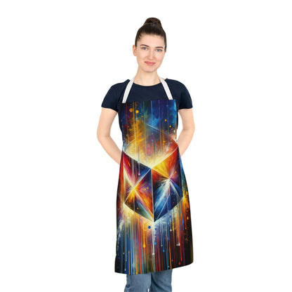 Prismatic Light Spectrum Adult Apron (AOP) - ATUH.ART