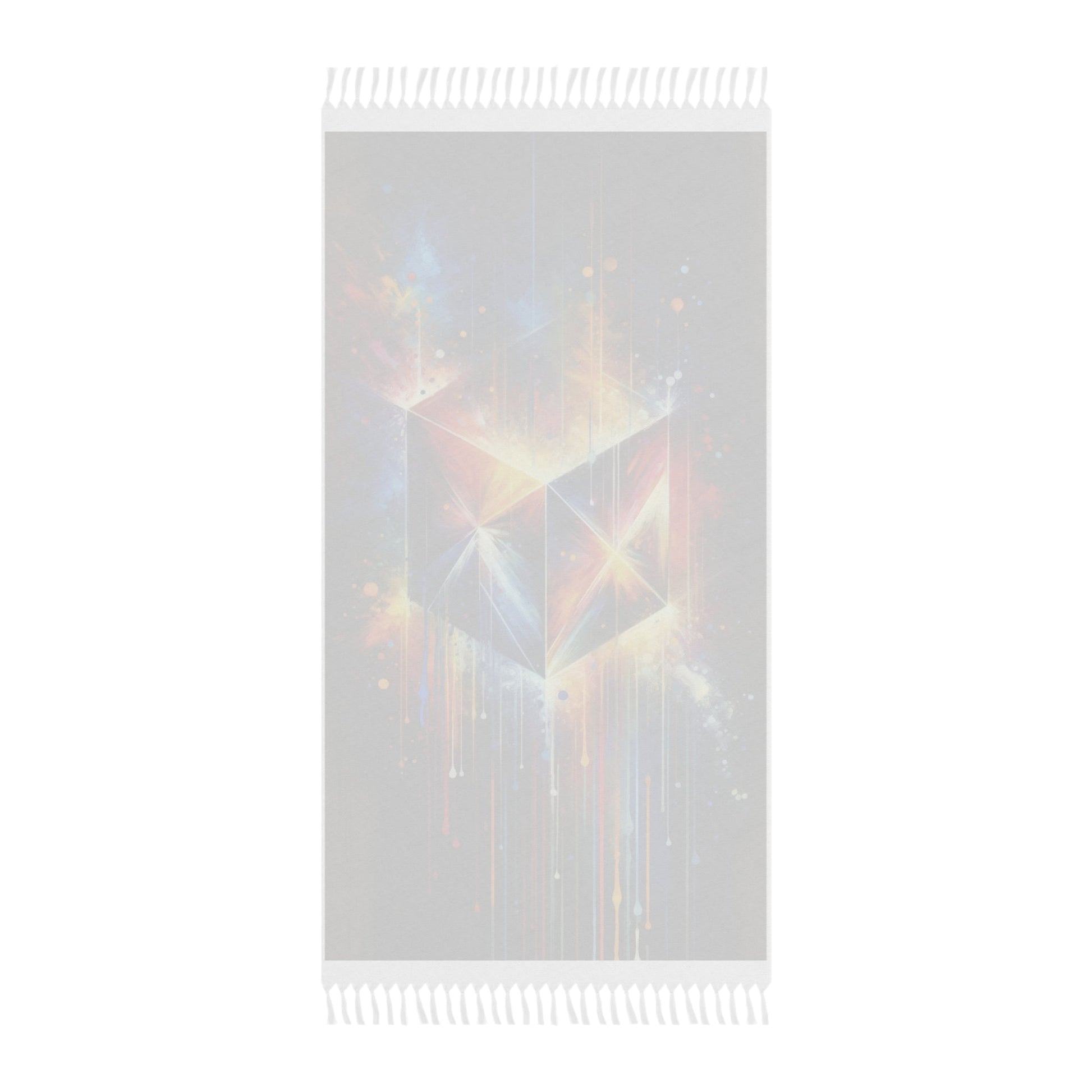 Prismatic Light Spectrum Boho Beach Cloth - ATUH.ART