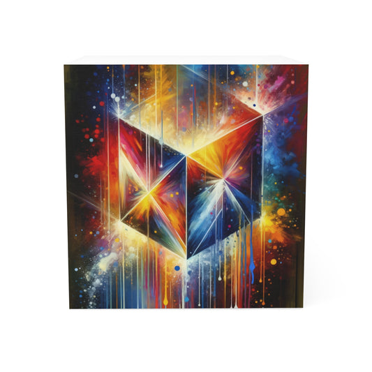 Prismatic Light Spectrum Note Cube - ATUH.ART