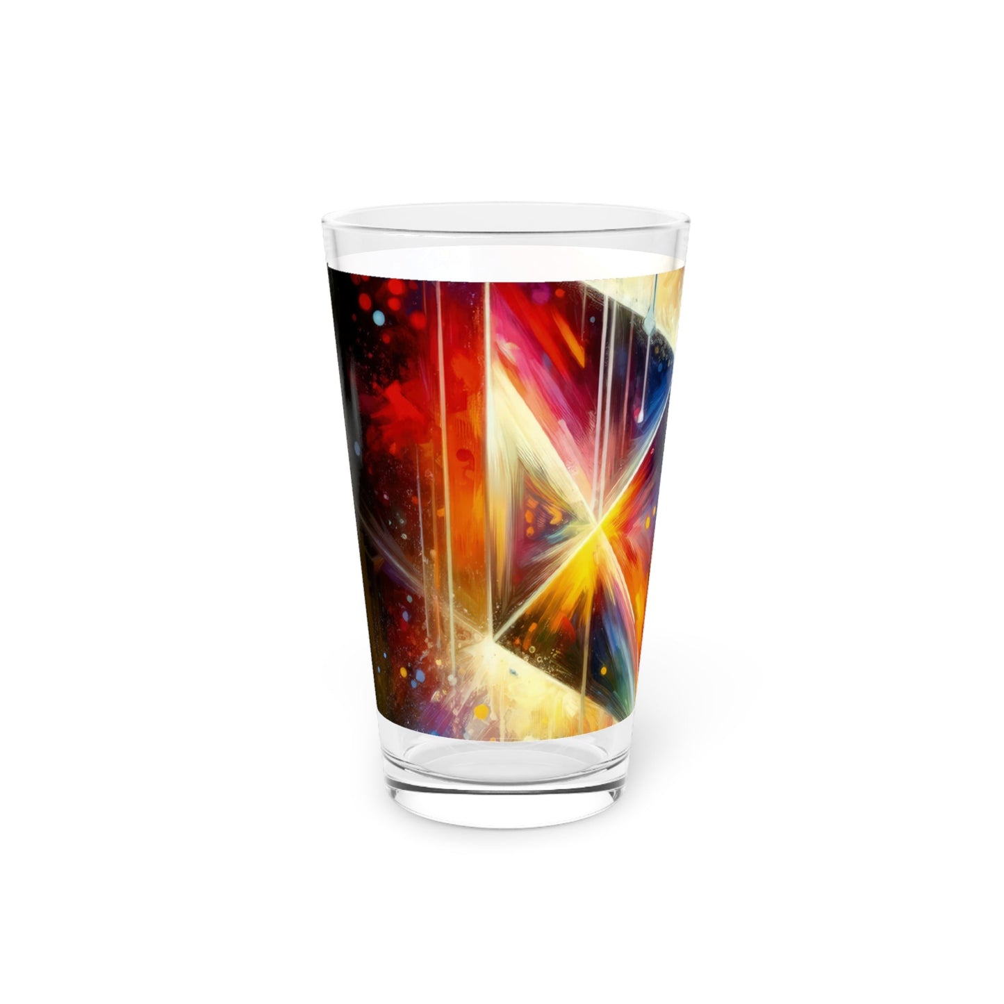 Prismatic Light Spectrum Pint Glass, 16oz - ATUH.ART