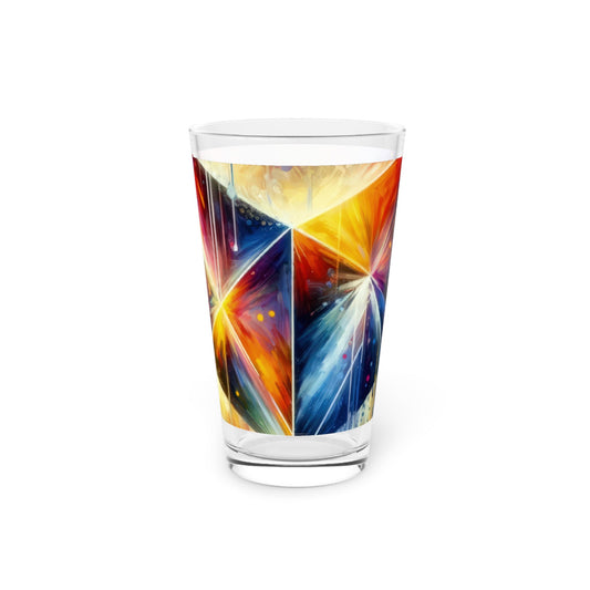 Prismatic Light Spectrum Pint Glass, 16oz - ATUH.ART