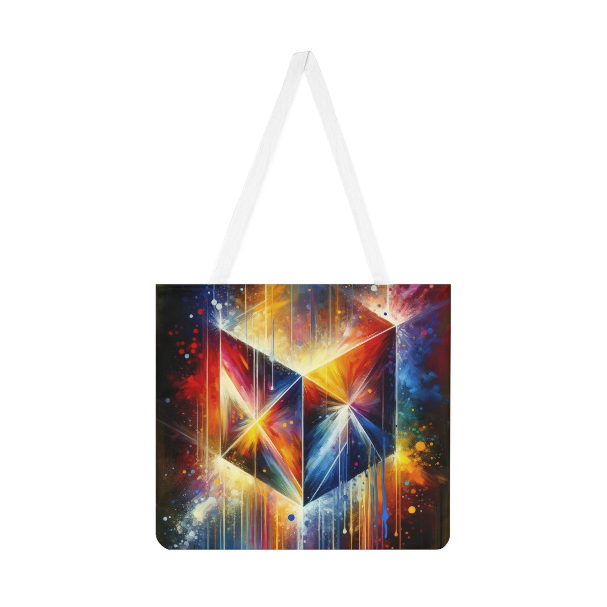 Prismatic Light Spectrum Shoulder Tote Bag (AOP) - ATUH.ART