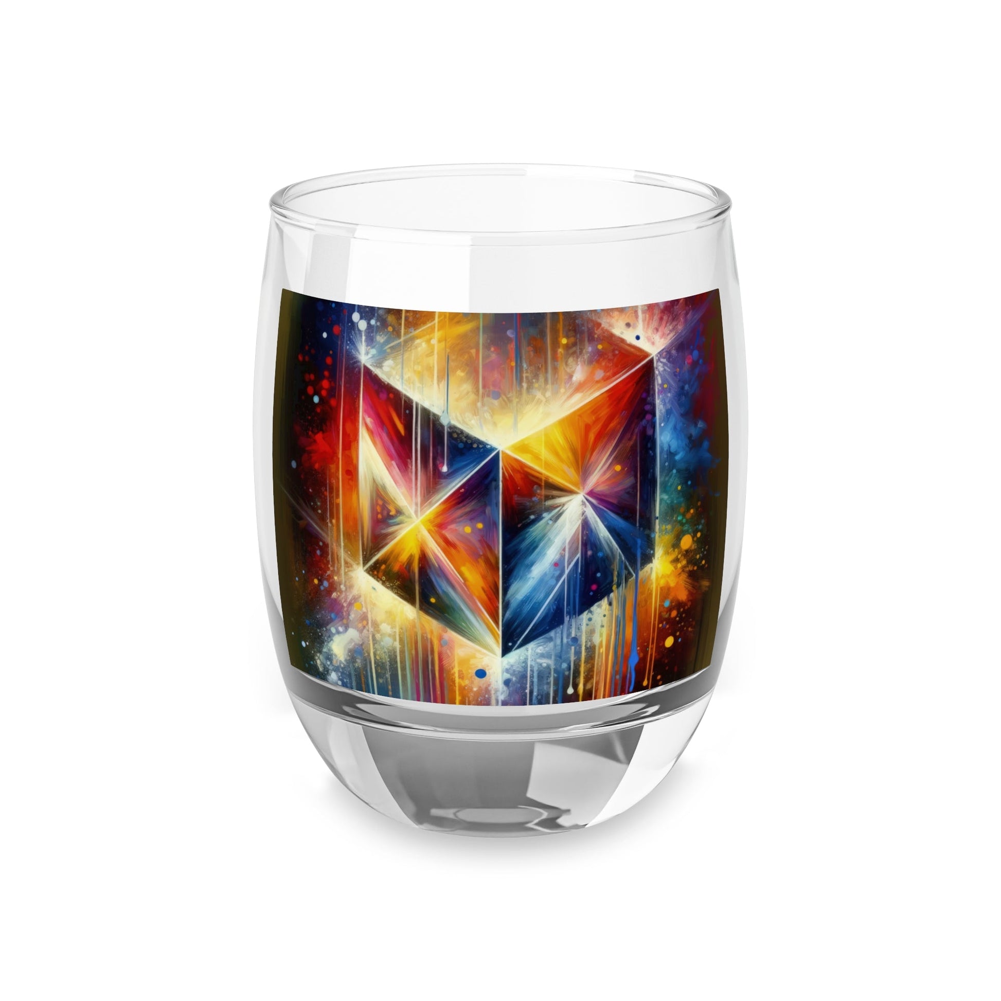 Prismatic Light Spectrum Whiskey Glass - ATUH.ART