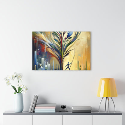 Pruning Distraction Tachism Acrylic Prints (French Cleat Hanging) - ATUH.ART