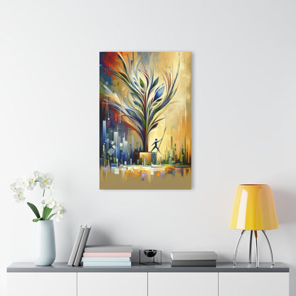 Pruning Distraction Tachism Acrylic Prints (French Cleat Hanging) - ATUH.ART