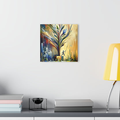 Pruning Distraction Tachism Acrylic Prints (French Cleat Hanging) - ATUH.ART