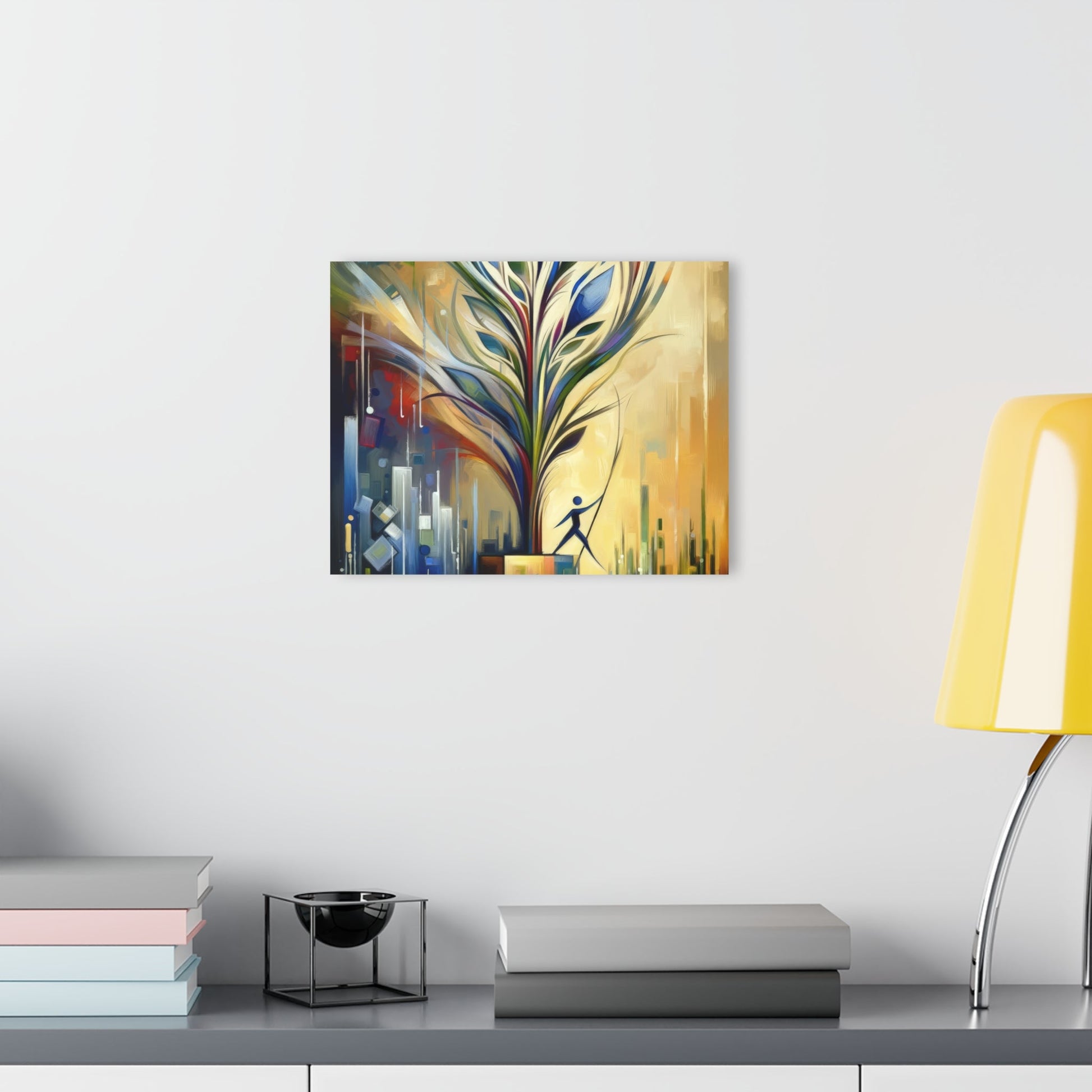 Pruning Distraction Tachism Acrylic Prints (French Cleat Hanging) - ATUH.ART
