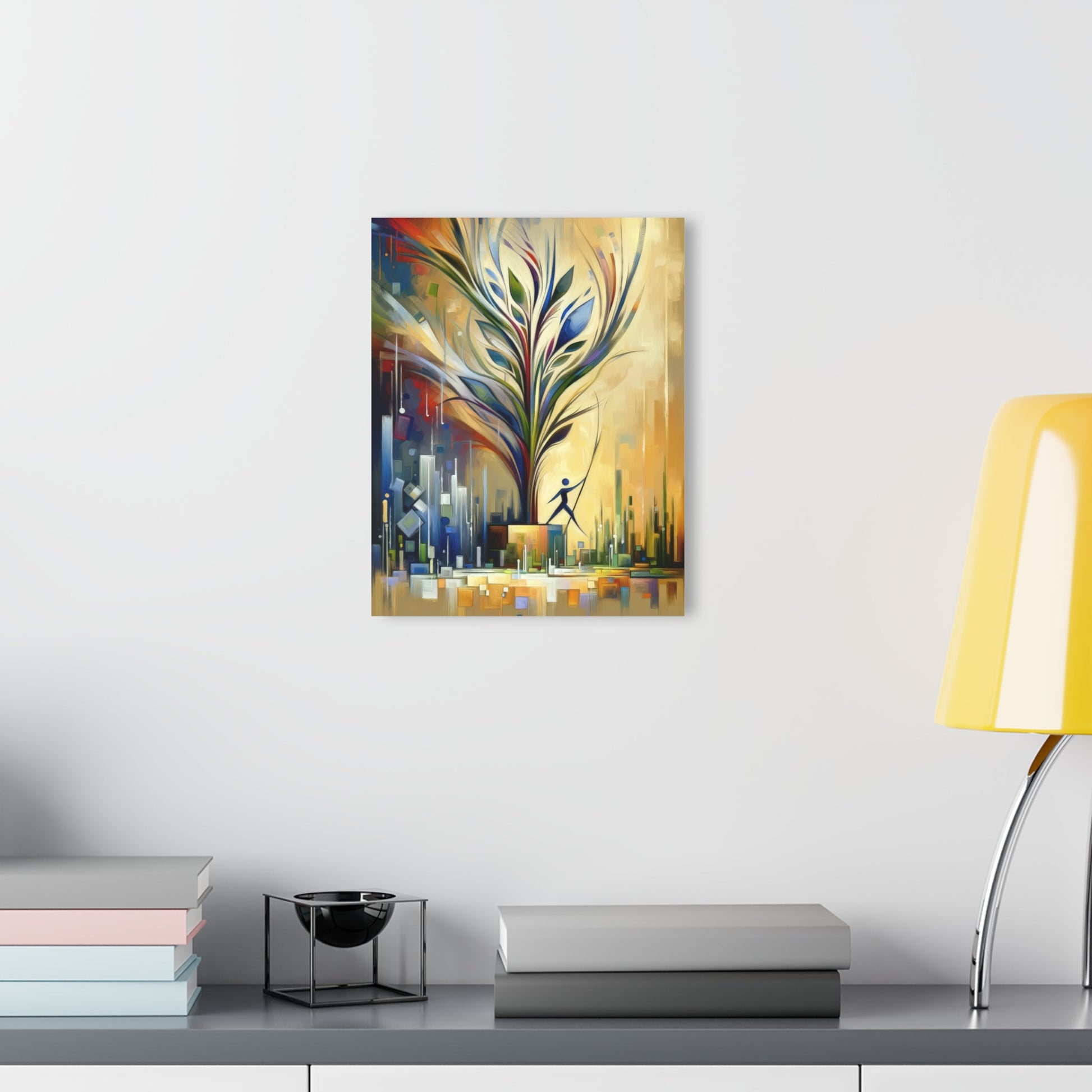 Pruning Distraction Tachism Acrylic Prints (French Cleat Hanging) - ATUH.ART