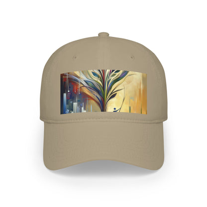 Pruning Distraction Tachism Low Profile Baseball Cap - ATUH.ART