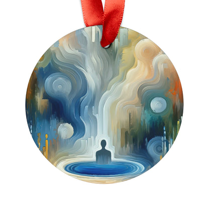 Psyche Spa Serenity Acrylic Ornament with Ribbon - ATUH.ART