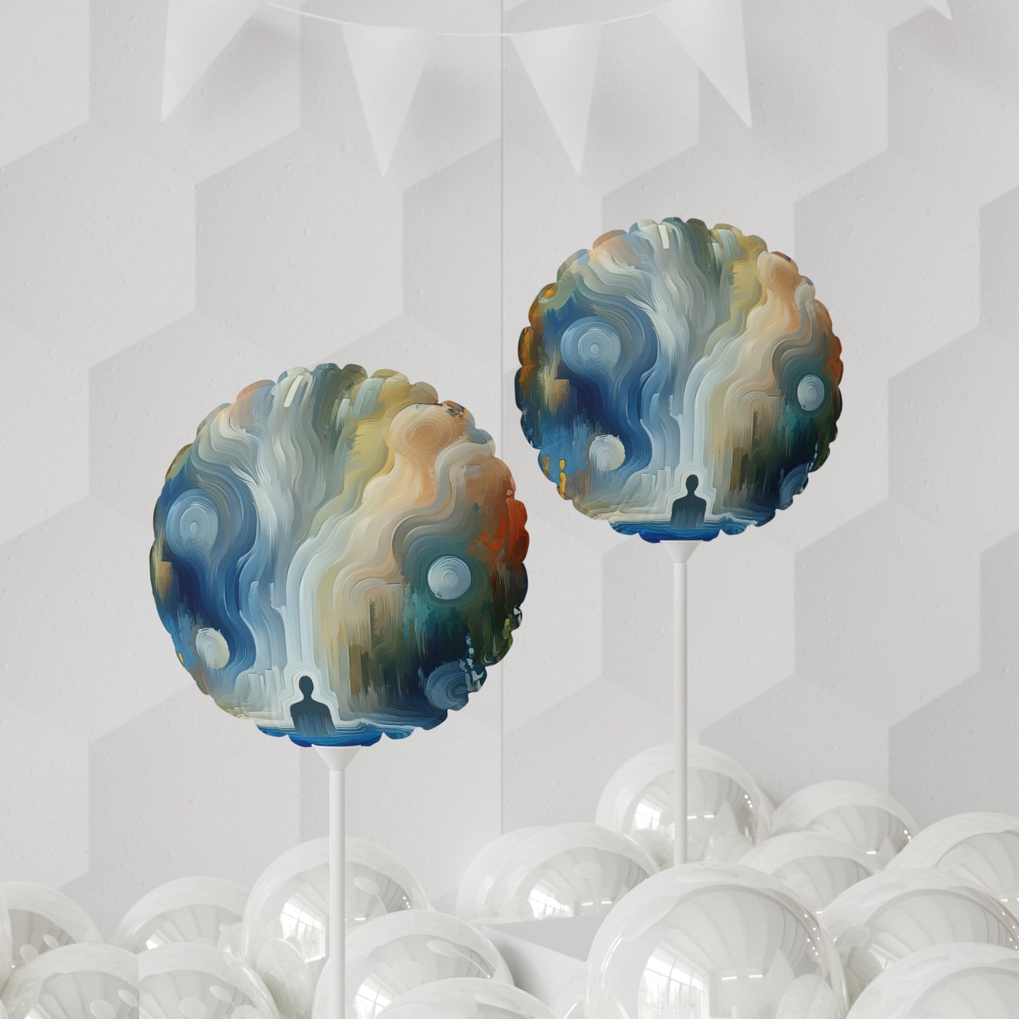 Psyche Spa Serenity Balloon (Round and Heart-shaped), 11" - ATUH.ART