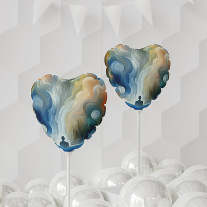 Psyche Spa Serenity Balloon (Round and Heart-shaped), 11" - ATUH.ART