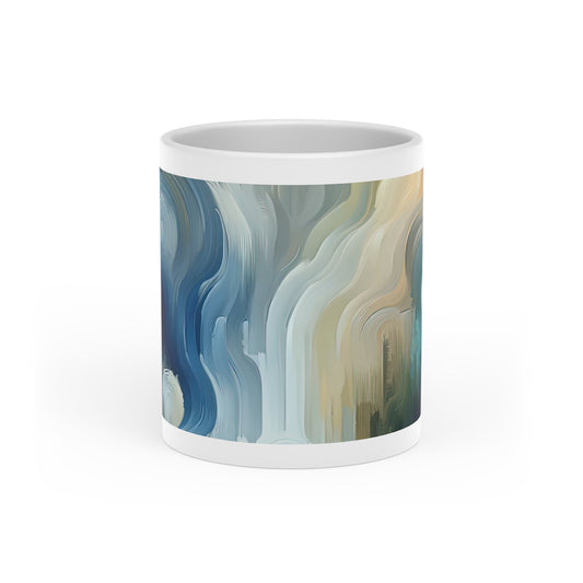 Psyche Spa Serenity Heart-Shaped Mug - ATUH.ART