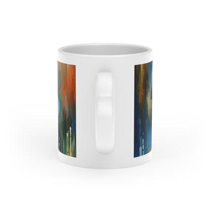 Psyche Spa Serenity Heart-Shaped Mug - ATUH.ART