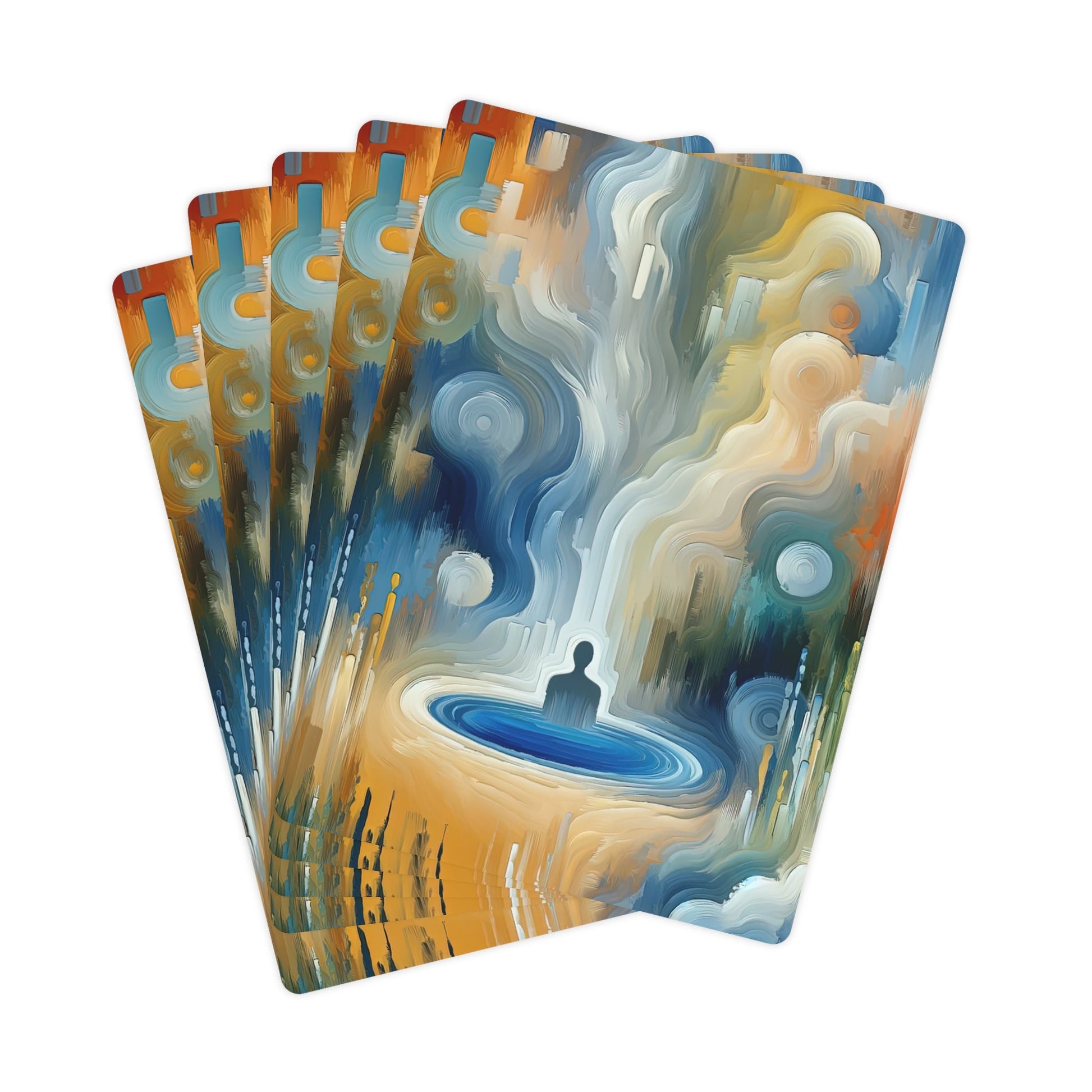 Psyche Spa Serenity Poker Cards - ATUH.ART