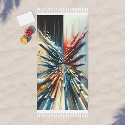 Rapid Perspective Shift Boho Beach Cloth - ATUH.ART
