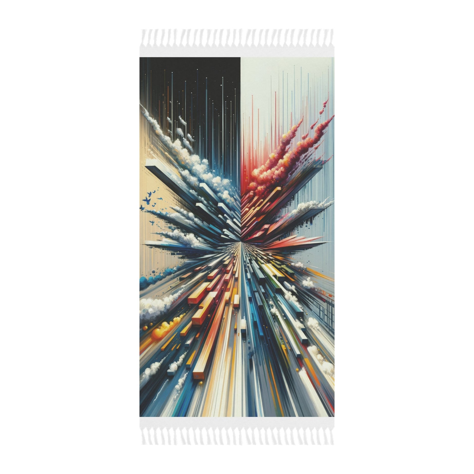 Rapid Perspective Shift Boho Beach Cloth - ATUH.ART