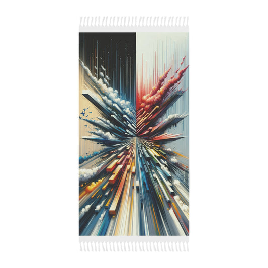 Rapid Perspective Shift Boho Beach Cloth - ATUH.ART