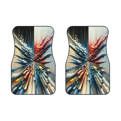 Rapid Perspective Shift Car Mats (2x Front) - ATUH.ART