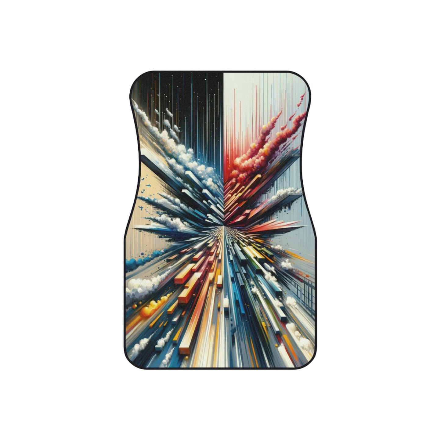 Rapid Perspective Shift Car Mats (2x Front) - ATUH.ART