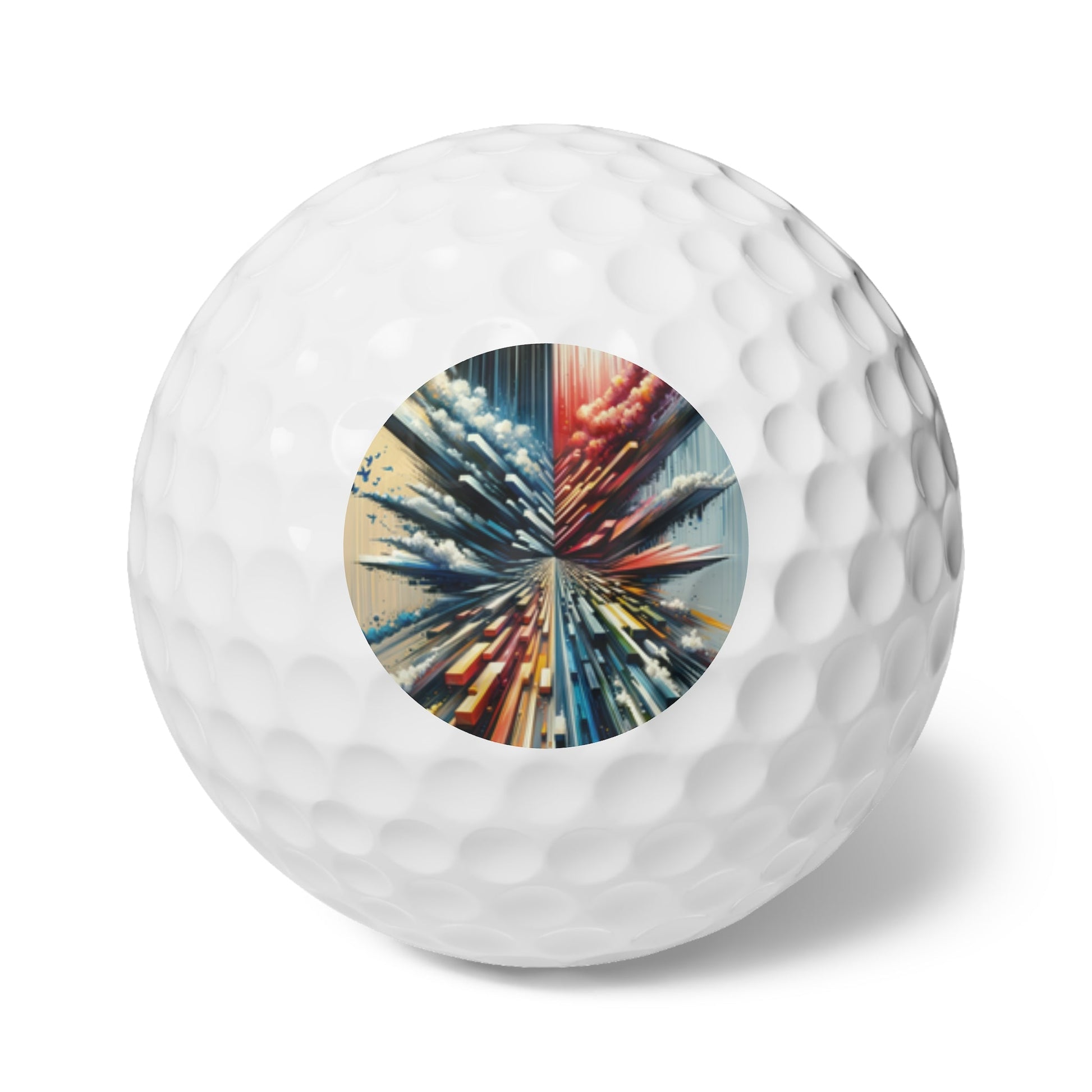 Rapid Perspective Shift Golf Balls, 6pcs - ATUH.ART