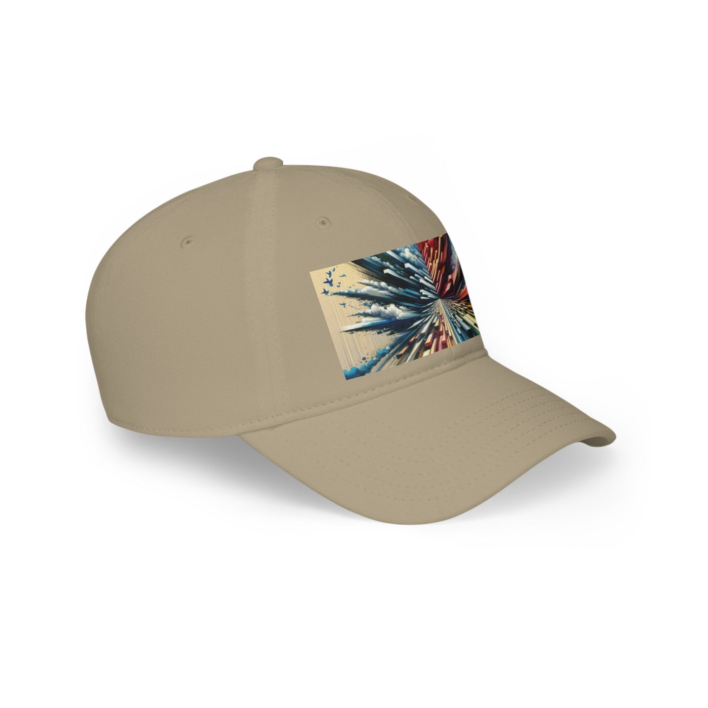 Rapid Perspective Shift Low Profile Baseball Cap - ATUH.ART