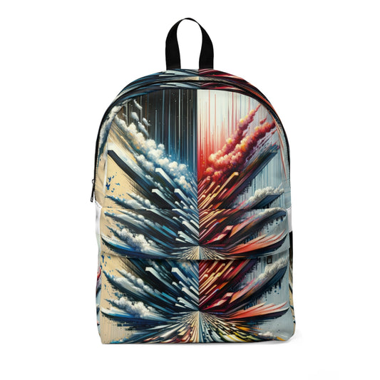 Rapid Perspective Shift Unisex Classic Backpack - ATUH.ART