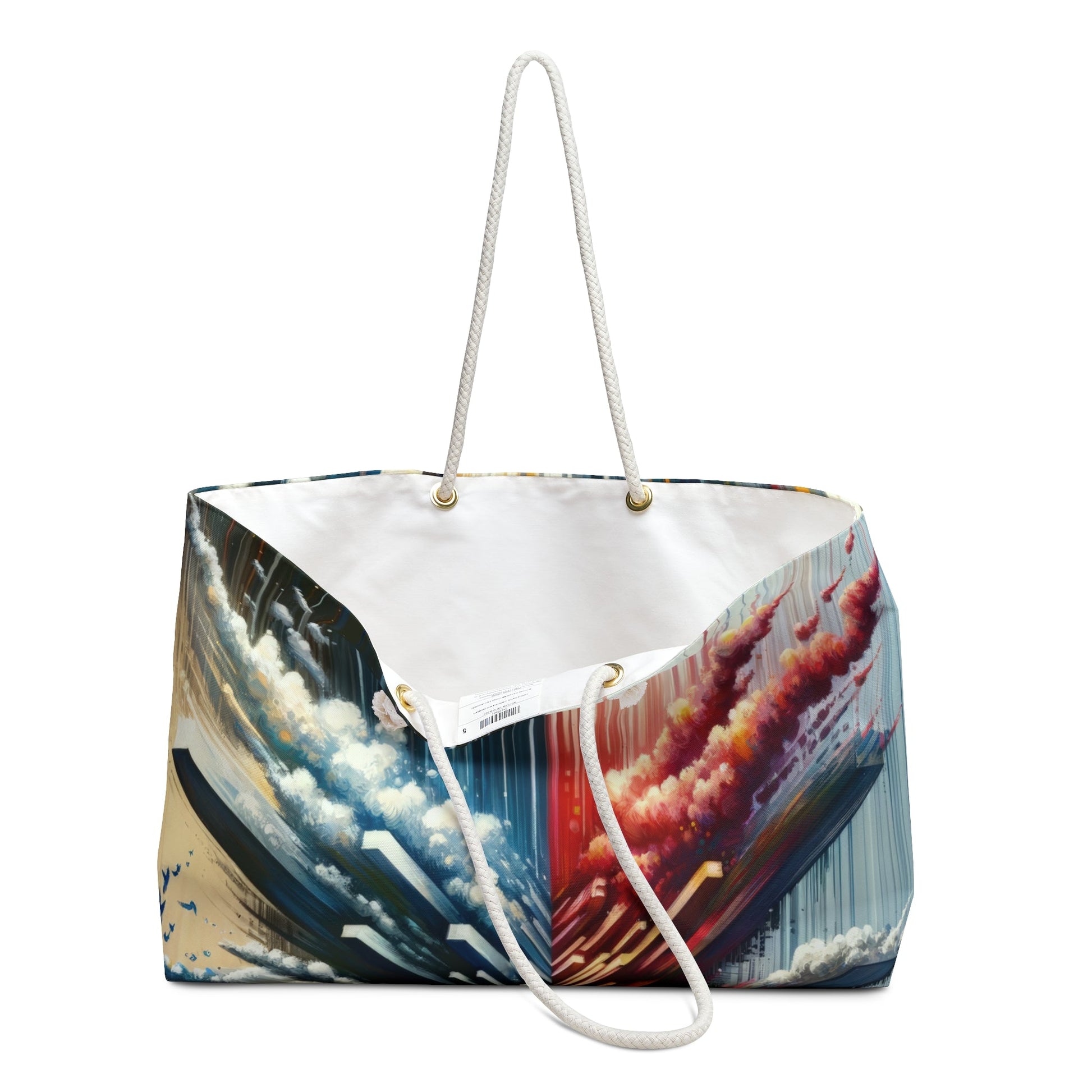 Rapid Perspective Shift Weekender Bag - ATUH.ART