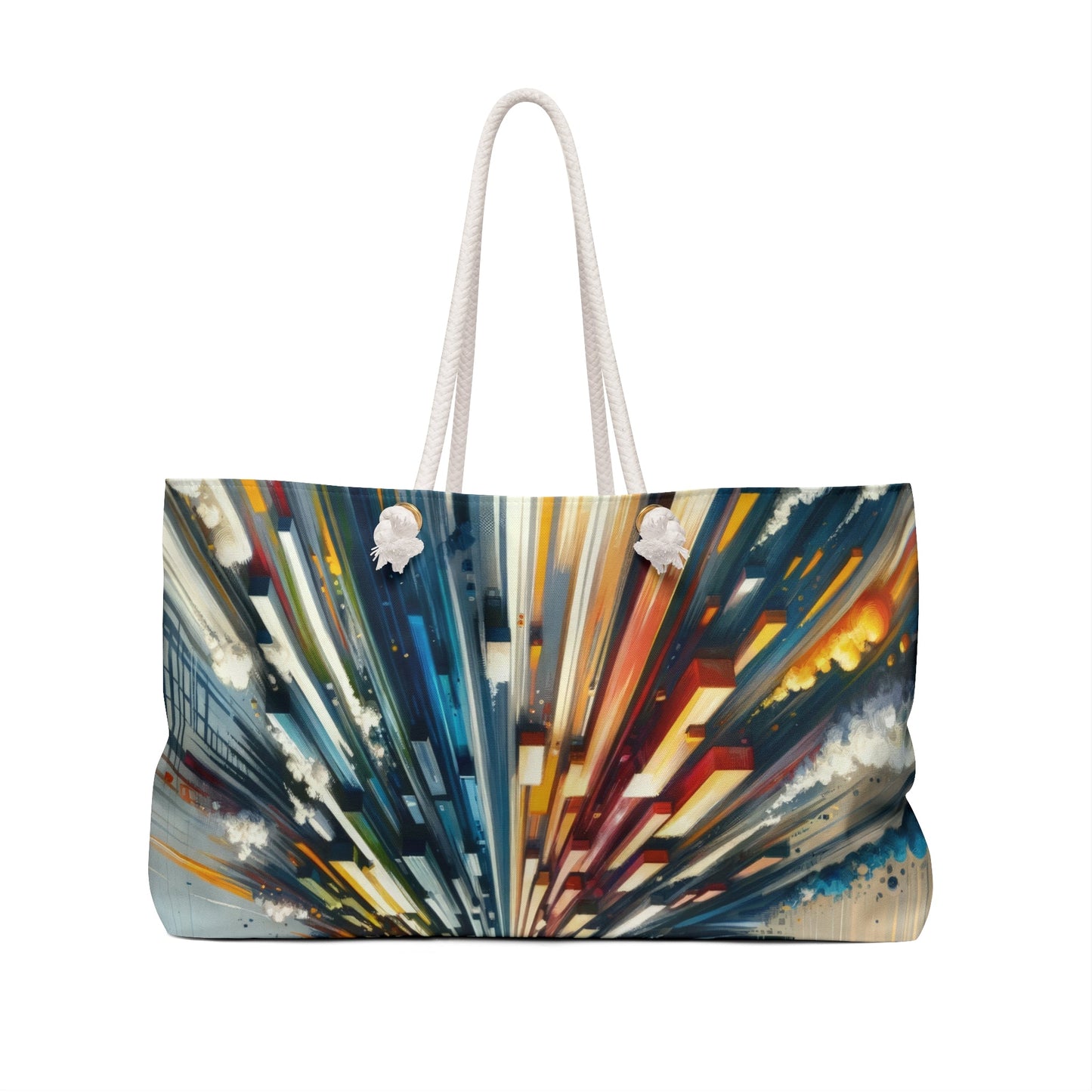 Rapid Perspective Shift Weekender Bag - ATUH.ART