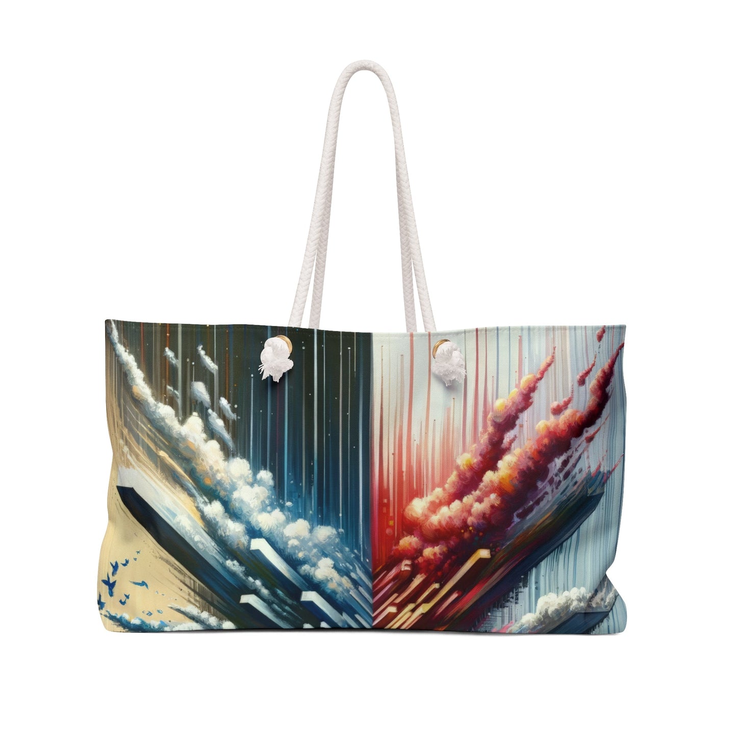 Rapid Perspective Shift Weekender Bag - ATUH.ART