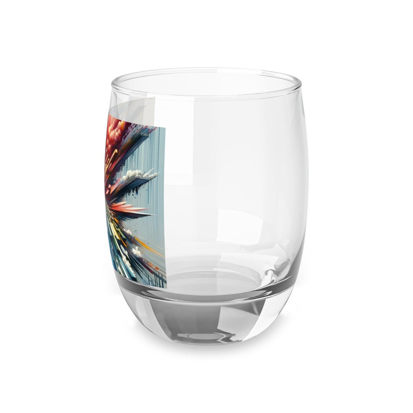 Rapid Perspective Shift Whiskey Glass - ATUH.ART