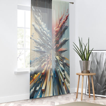 Rapid Perspective Shift Window Curtain - ATUH.ART
